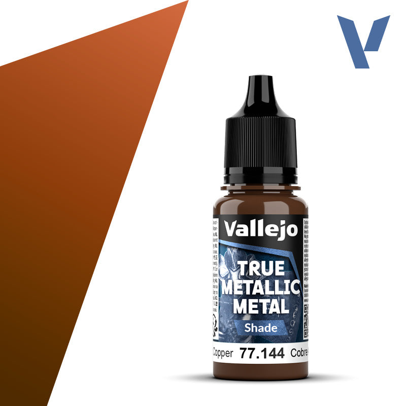 Vallejo: True Metallic Metal 77144 Ancient Copper Shade Model Paints Vallejo
