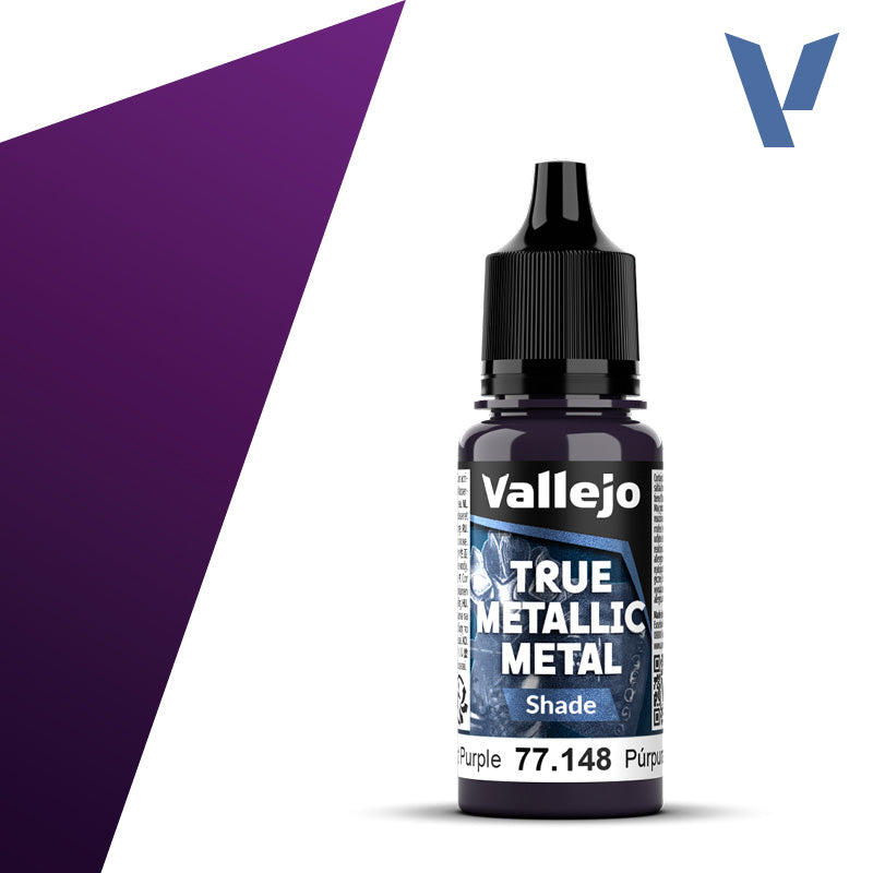 Vallejo: True Metallic Metal 77148 Amethyst Purple Shade Model Paints Vallejo