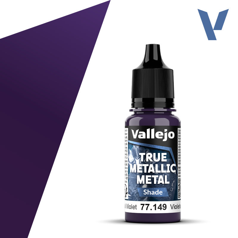 Vallejo: True Metallic Metal 77149 Celestial Violet Shade Model Paints Vallejo