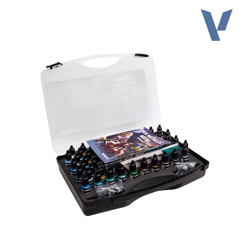 Vallejo: True Metallic Metal 77250 - Full Collection Model Paints Vallejo