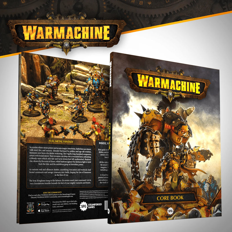 Warmachine: Core Book Book Steamforged Games