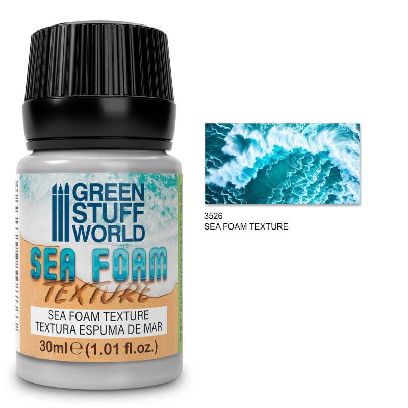 Green Stuff World: Sea Foam Texture Basing Materials Green Stuff World