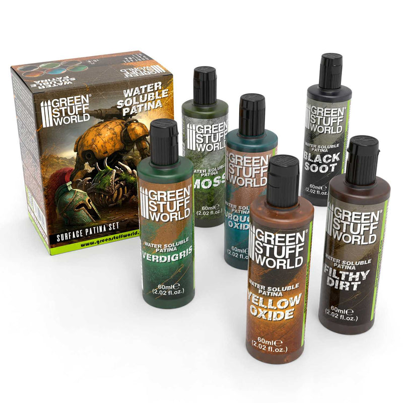 Green Stuff World: Water Soluble Patina Set