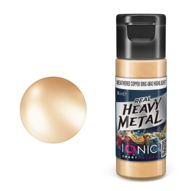 Ionic: Heavy Metal 0843 - Weathered Copper Highlight Model Paints Runeforge Distribution