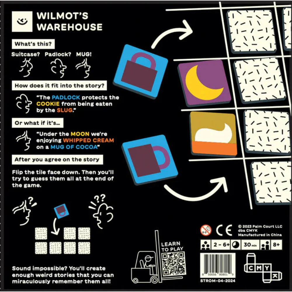 Wilmot's Warehouse Board Games CMYK games