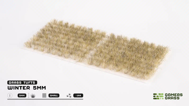Gamer's Grass: Winter 5mm Small 144x Basing Materials Gamer's Grass