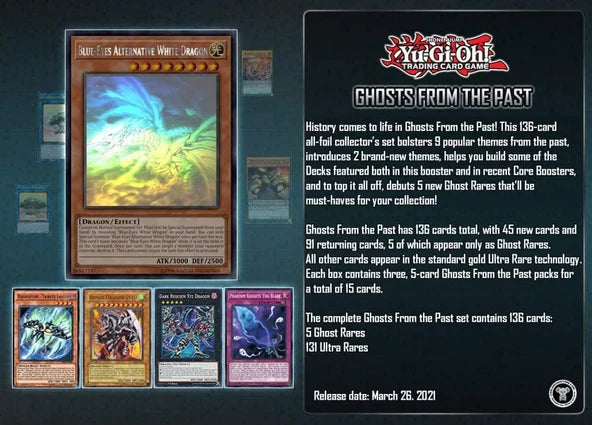 Yu-Gi-Oh! Ghosts From the Past 2021 (1st Edition) Yugioh Sealed Yu-Gi-Oh!   