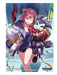 Digimon TCG: Official Card Sleeves - "Yuuki" 2025 Ver.1.0 60Ct Card Sleeves Bandai