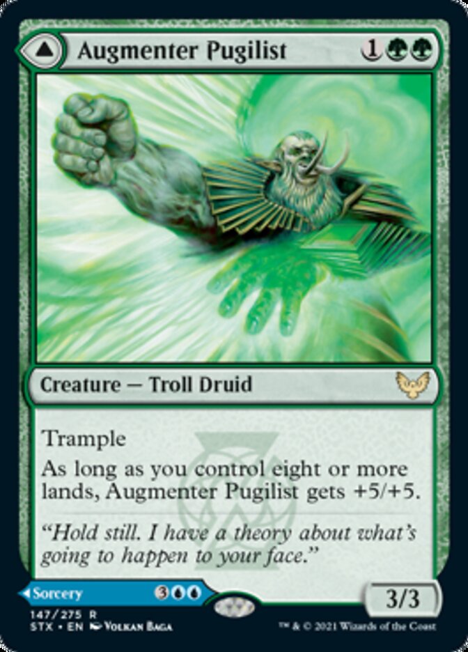 Augmenter Pugilist // Echoing Equation [Strixhaven: School of Mages] MTG Single Magic: The Gathering   