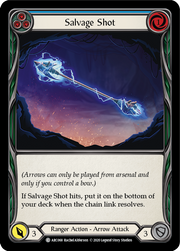 Salvage Shot (Blue) [ARC068] Unlimited Edition Rainbow Foil Flesh And Blood Single Flesh And Blood   
