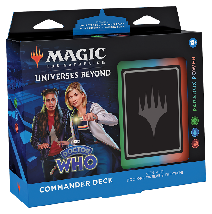MTG Doctor Who Commander Deck - Paradox Power MTG Sealed Magic: The Gathering   