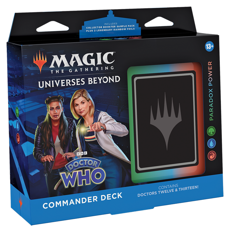 MTG Doctor Who Commander Deck - Paradox Power MTG Sealed Magic: The Gathering   