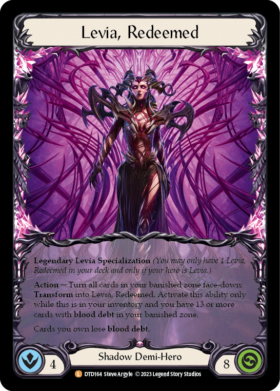 Levia, Redeemed // Blasmophet, Levia Consumed [DTD164] (Dusk Till Dawn) Flesh And Blood Single Flesh And Blood   