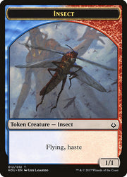 Champion of Wits // Insect Double-Sided Token [Tokens] Hour of Devastation Tokens MTG Single Magic: The Gathering