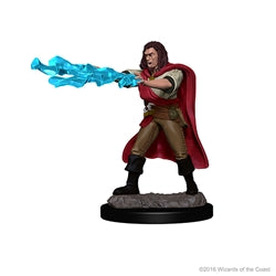 D&D Nolzur's Marvelous Miniatures: W1 Human Sorcerer (Male) Unpainted Miniatures WizKids