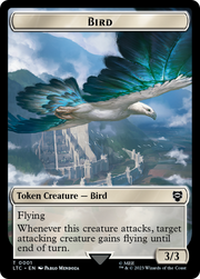 Bird // Food Token [The Lord of the Rings: Tales of Middle-Earth Commander Tokens] MTG Single Magic: The Gathering   