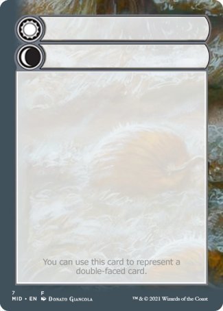 Helper Card (7/9) [Tokens] Innistrad: Midnight Hunt Tokens MTG Single Magic: The Gathering