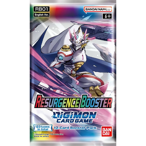 Digimon Resurgence Booster - Booster Pack [RB01] Digimon Sealed Digimon   