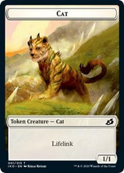Cat // Human Soldier (003) Double-Sided Token [Tokens] Ikoria: Lair of Behemoths Tokens MTG Single Magic: The Gathering