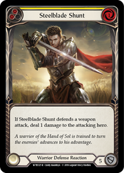 Steelblade Shunt (Yellow) [WTR127-R] Alpha Print Normal Flesh And Blood Single Flesh And Blood   