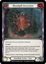 Bloodspill Invocation (Blue) [ARC108] Unlimited Edition Normal Flesh And Blood Single Flesh And Blood   