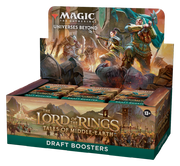 MTG The Lord of the Rings: Tales of Middle-earth Draft Booster Box MTG Sealed Magic: The Gathering   