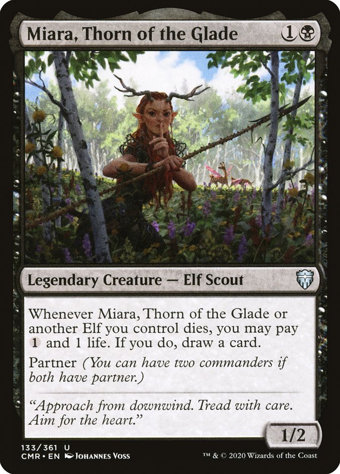Miara, Thorn of the Glade [Commander Legends]