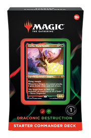 MTG Starter Commander Deck: Draconic Destruction MTG Sealed Magic: The Gathering   