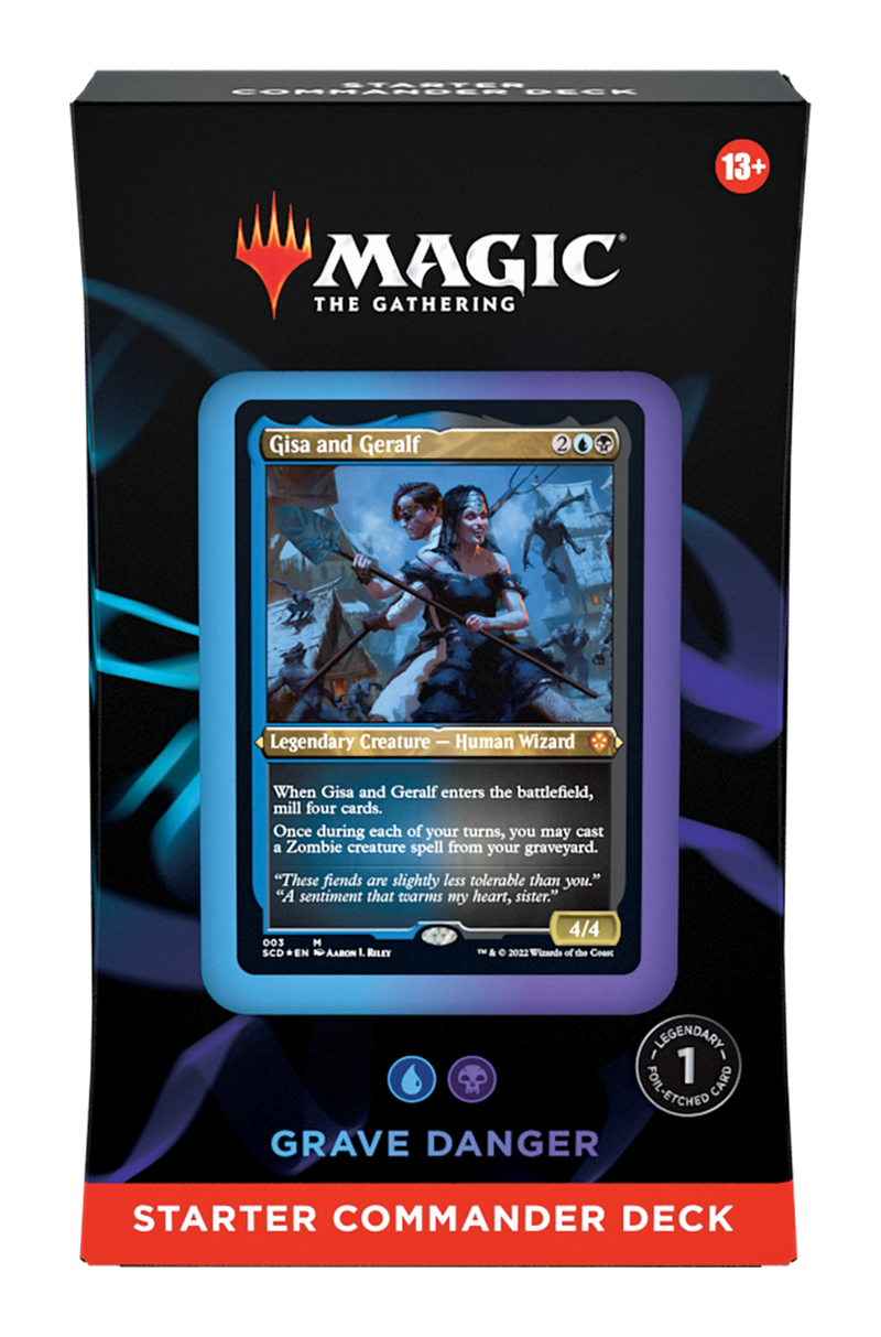 MTG Starter Commander Deck: Grave Danger MTG Sealed Magic: The Gathering   