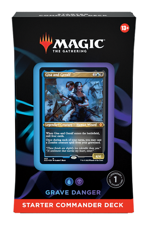 MTG Starter Commander Deck: Grave Danger MTG Sealed Magic: The Gathering   