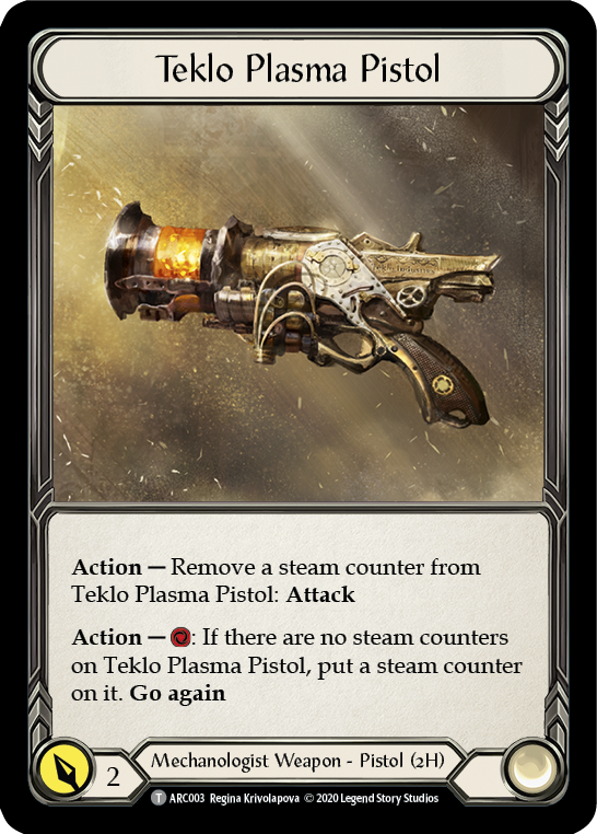 Kano // Teklo Plasma Pistol [U-ARC114 // U-ARC003] Unlimited Normal Flesh And Blood Single Flesh And Blood   