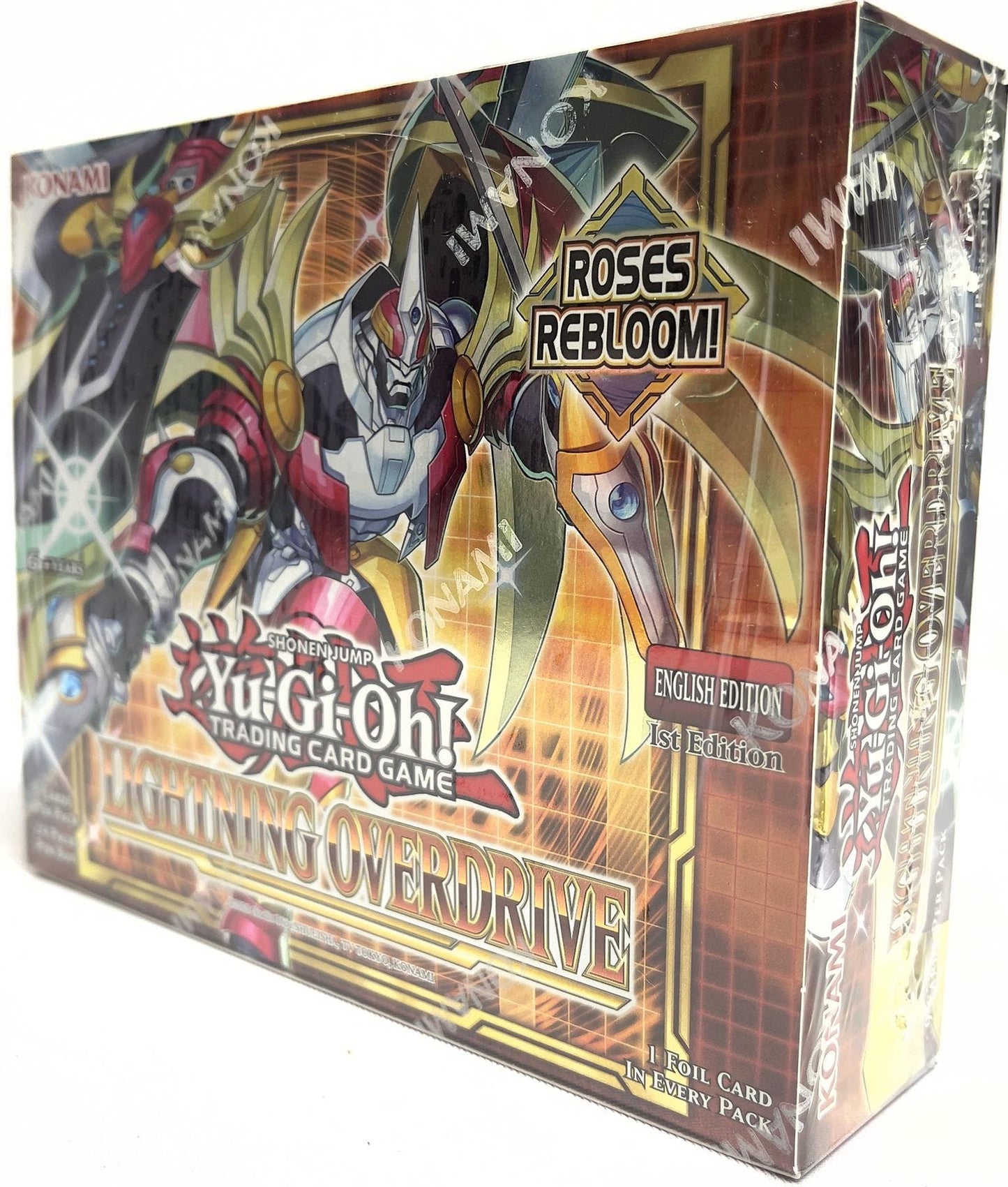 Yu-Gi-Oh! Lightning Overdrive - Booster Box (1st Edition) Yugioh Sealed Yu-Gi-Oh!   