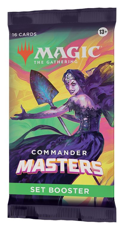 MTG Commander Masters Set Booster Pack MTG Sealed Magic: The Gathering   