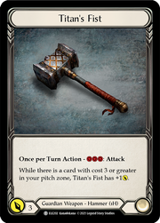 Briar, Warden of Thorns // Titan's Fist [ELE062 // ELE202] (Tales of Aria)  1st Edition Normal Flesh And Blood Single Flesh And Blood   