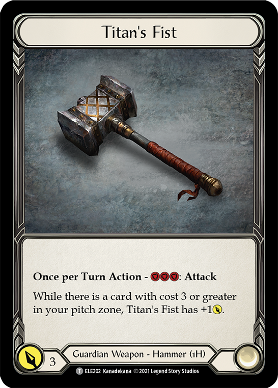 Briar, Warden of Thorns // Titan's Fist [ELE062 // ELE202] (Tales of Aria)  1st Edition Normal Flesh And Blood Single Flesh And Blood   