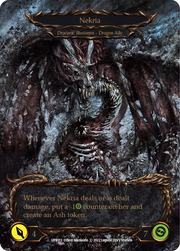 Invoke Nekria // Nekria (Marvel) [UPR013] (Uprising)  Cold Foil Flesh And Blood Single Flesh And Blood   