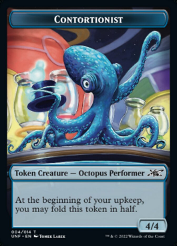 Contortionist Double-Sided Token [Tokens] Unfinity Tokens MTG Single Magic: The Gathering