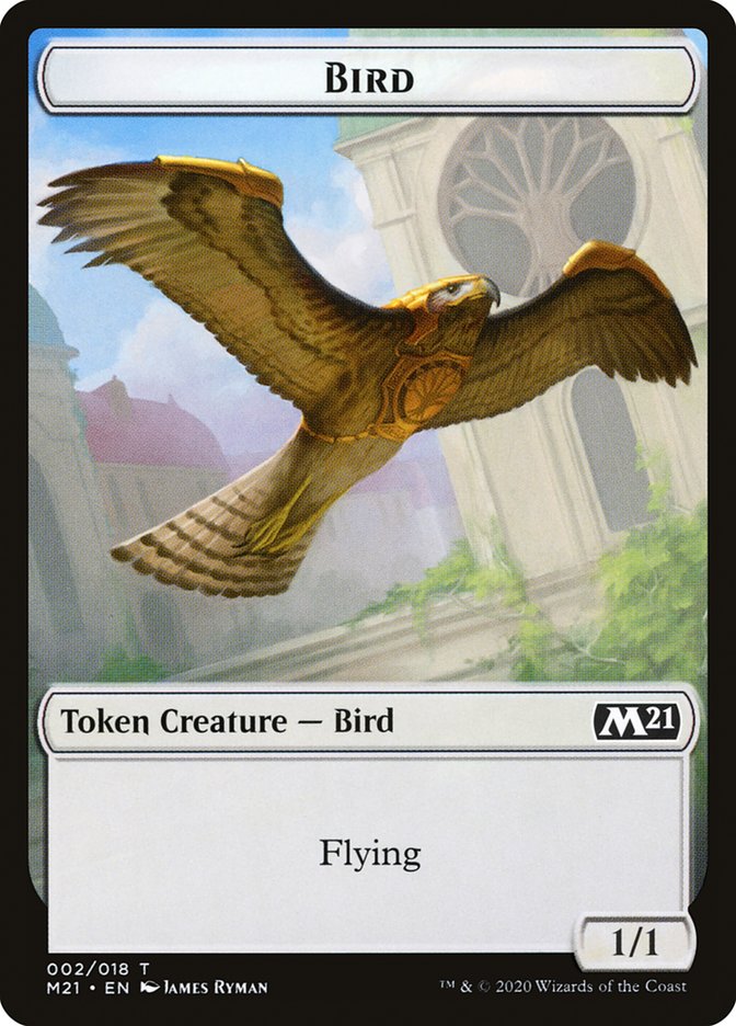 Bird Token [Tokens] Core Set 2021 Tokens MTG Single Magic: The Gathering