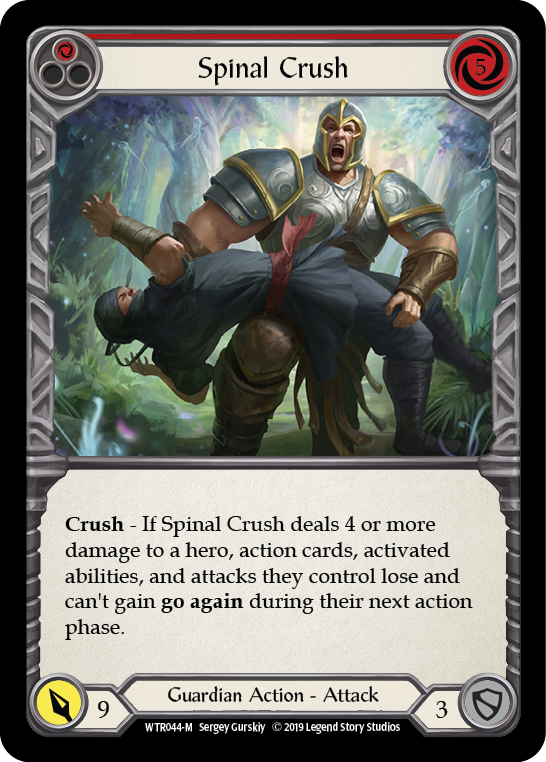 Spinal Crush [WTR044-M] Alpha Print Normal Flesh And Blood Single Flesh And Blood   