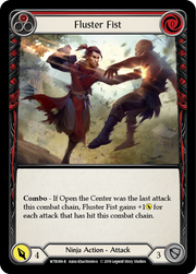 Fluster Fist (Red) [WTR086-R] Alpha Print Rainbow Foil Flesh And Blood Single Flesh And Blood   