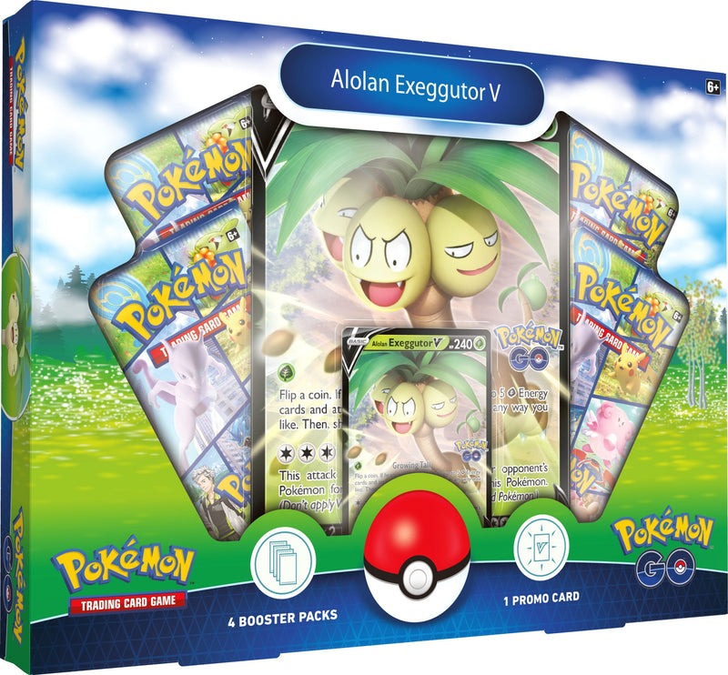 Pokémon GO Collection (Alolan Exeggutor V) Pokemon Sealed Pokémon   