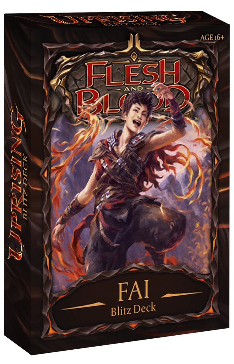 Flesh and Blood Uprising - Blitz Decks (Fai) Flesh And Blood Sealed Flesh And Blood   