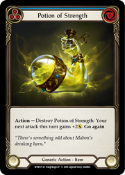 Potion of Strength [WTR171-R] Alpha Print Normal Flesh And Blood Single Flesh And Blood   