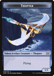 Myr (024) // Thopter (008) Double-Sided Token [Tokens] Double Masters Tokens MTG Single Magic: The Gathering
