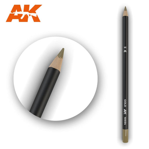 AK Interactive: Weathering Pencil - Gold Model Paints AK INTERACTIVE