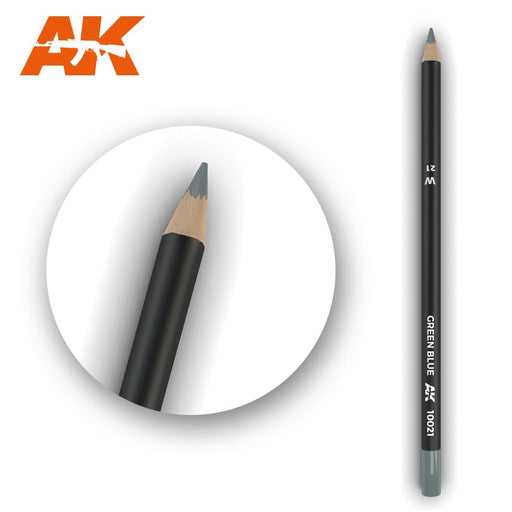 AK Interactive: Weathering Pencil - Green Blue Model Paints AK INTERACTIVE