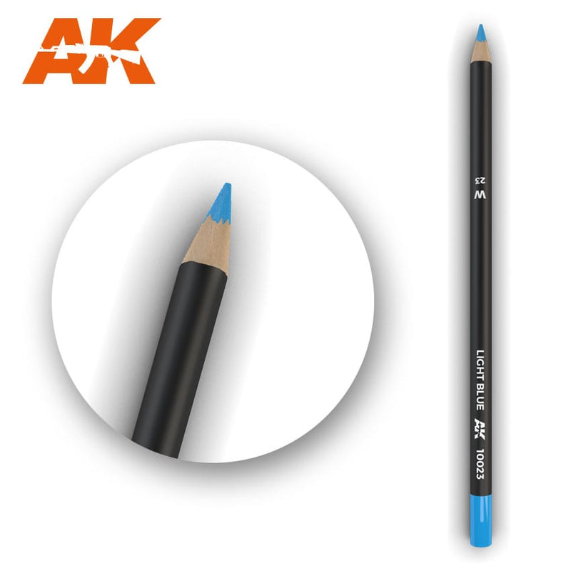 AK Interactive: Weathering Pencil - Light Blue Model Paints AK INTERACTIVE