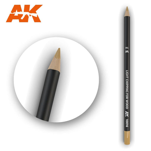 AK Interactive: Weathering Pencil - Light Chipping For Wood Model Paints AK INTERACTIVE