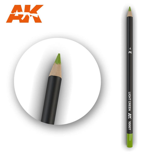 AK Interactive: Weathering Pencil - Light Green Model Paints AK INTERACTIVE
