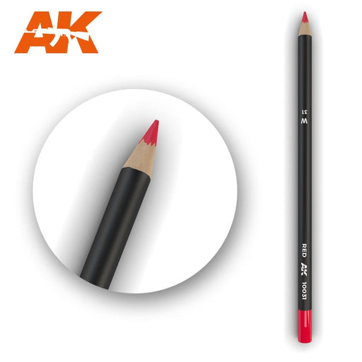 AK Interactive: Weathering Pencil - Red Model Paints AK INTERACTIVE